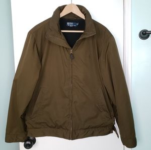 Men's Polo Ralph Lauren Olive Green Jacket size L